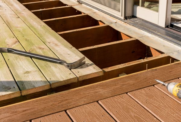 Old Deck Repair in Huntington Beach