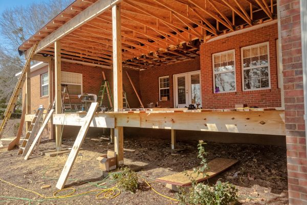 Porch Columns Installation in Huntington Beach