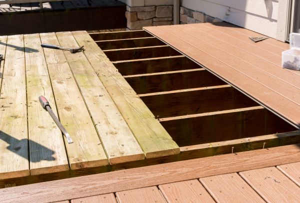 Deck Floor Replacement in Huntington Beach
