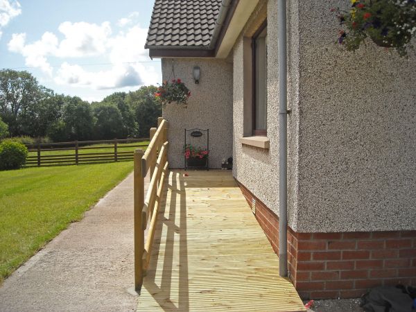 Cost of Hardwood Ramp Installation in Huntington Beach