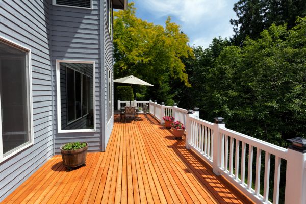 Cost of Cedar Deck Construction in Huntington Beach